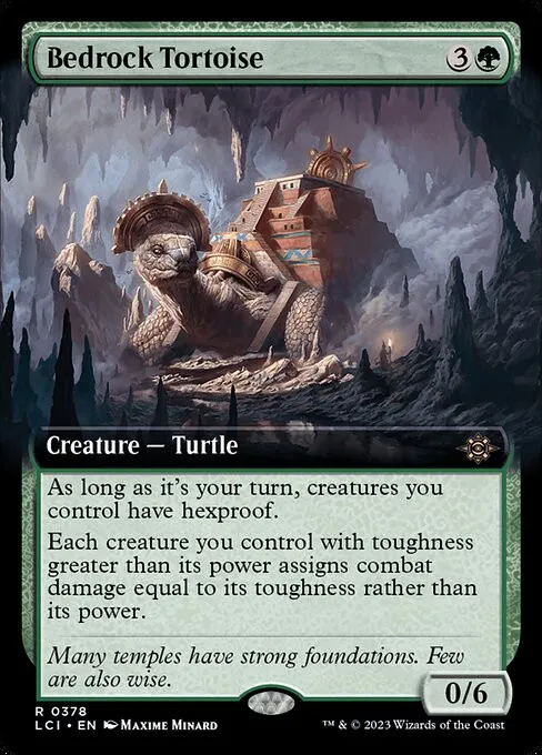 Bedrock Tortoise - Foil