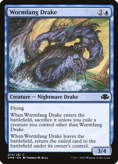 Wormfang Drake - Foil