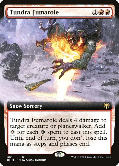 Tundra Fumarole - Foil