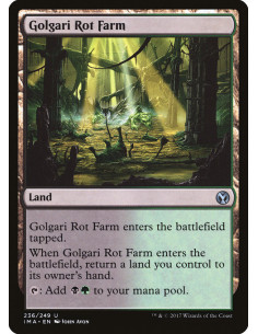 Golgari Rot Farm - Foil