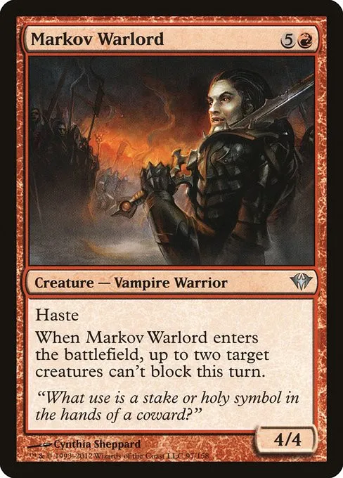 Markov Warlord - Foil