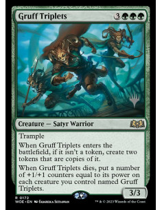 Gruff Triplets - Foil