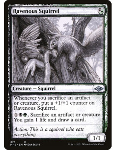 Ravenous Squirrel - Foil