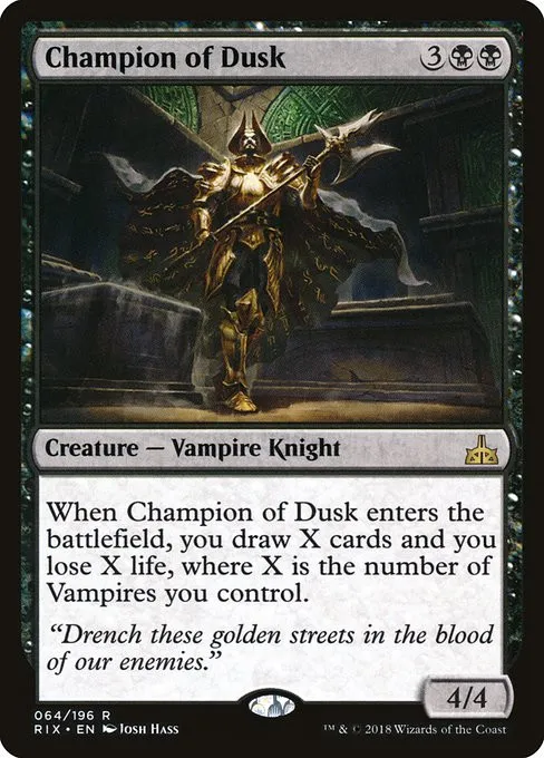 Champion of Dusk - Foil