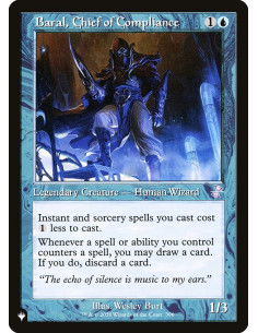 Baral, Chief of Compliance