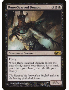 Rune-Scarred Demon - Foil