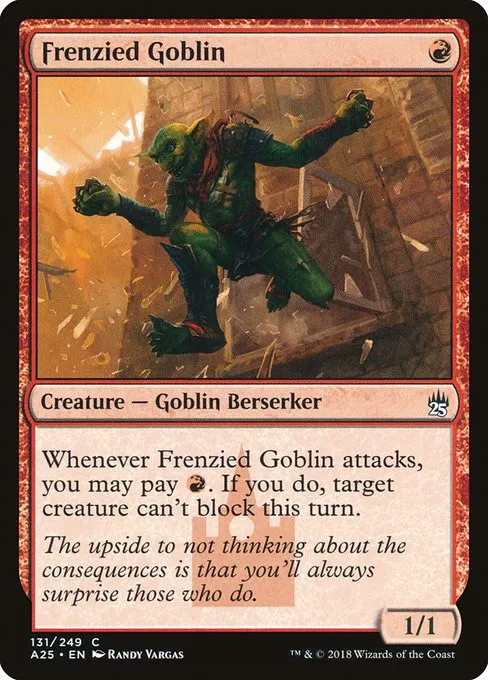 Frenzied Goblin - Foil