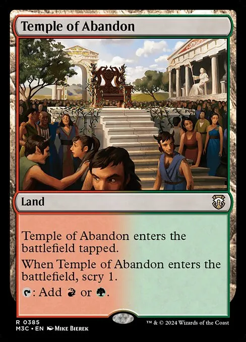 Temple of Abandon - Foil