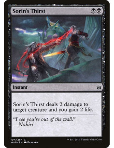 Sorin's Thirst