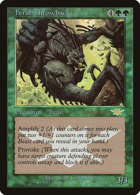 Feral Throwback - Foil