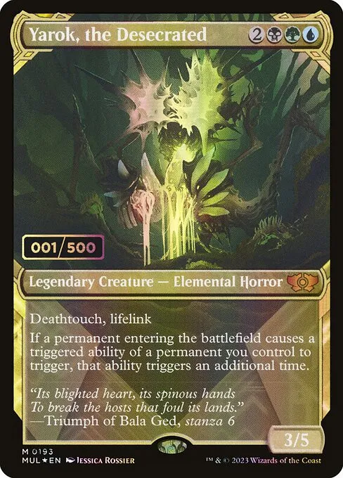 Yarok, the Desecrated - Foil