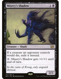 Misery's Shadow - Foil