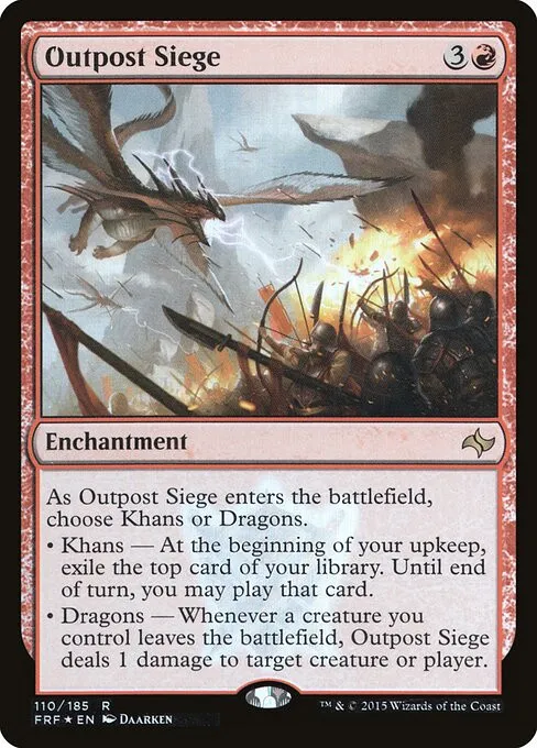 Outpost Siege - Foil