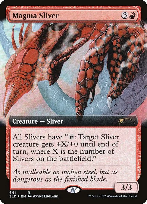Magma Sliver - Foil