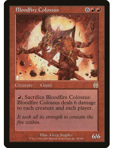 Bloodfire Colossus - Foil