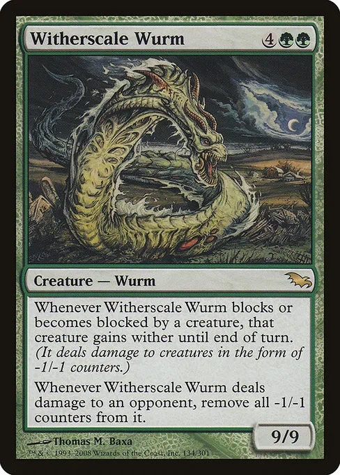 Witherscale Wurm - Foil