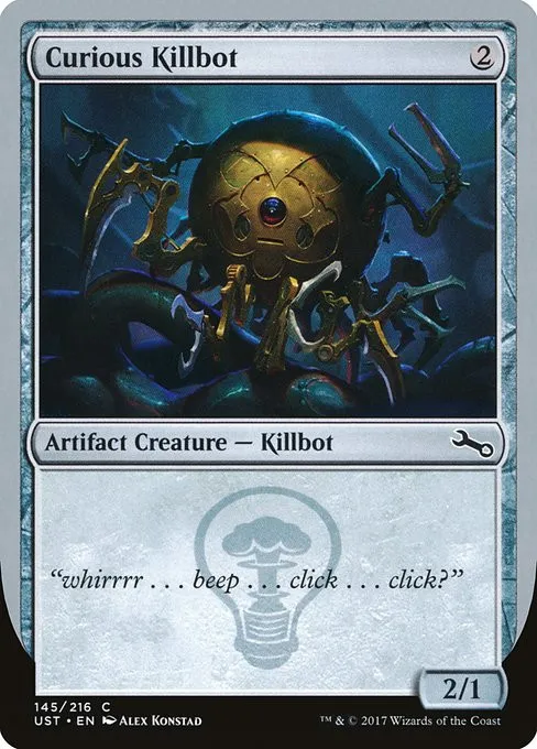 Curious Killbot - Foil