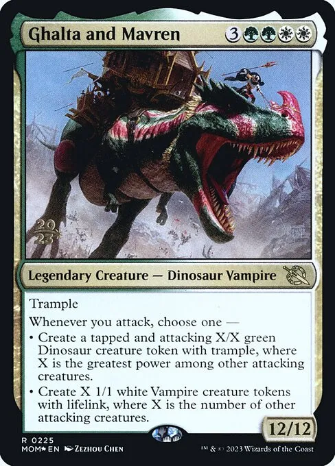 Ghalta and Mavren - Foil
