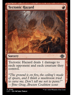 Tectonic Hazard - Foil
