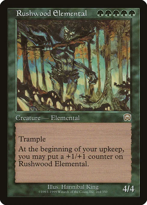 Rushwood Elemental - Foil