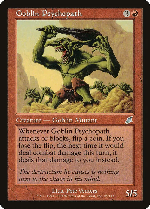 Goblin Psychopath - Foil