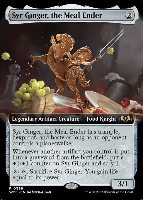 Syr Ginger, the Meal Ender - Foil
