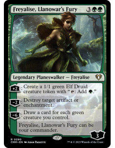 Freyalise, Llanowar's Fury - Foil