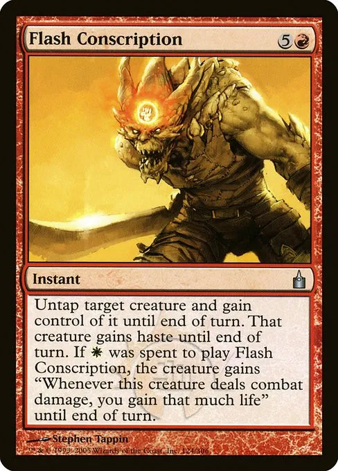 Flash Conscription - Foil