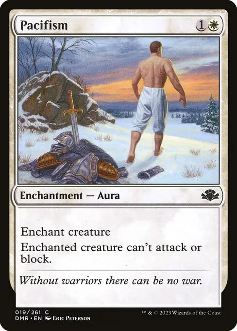 Pacifism - Foil