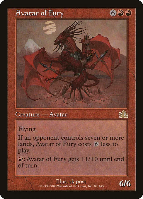 Avatar of Fury - Foil
