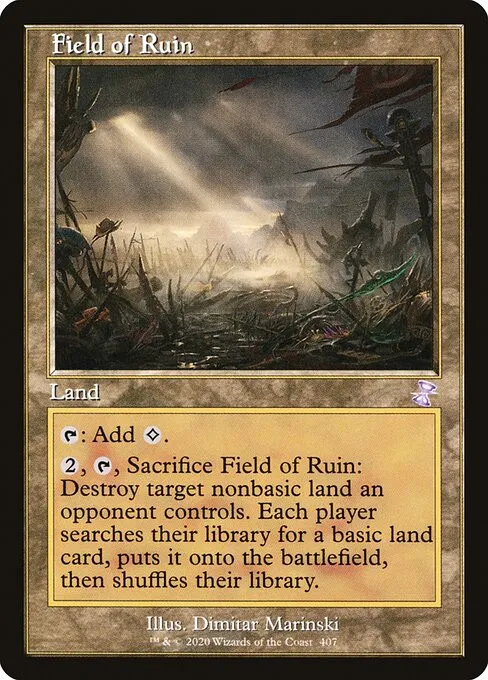 Field of Ruin - Foil