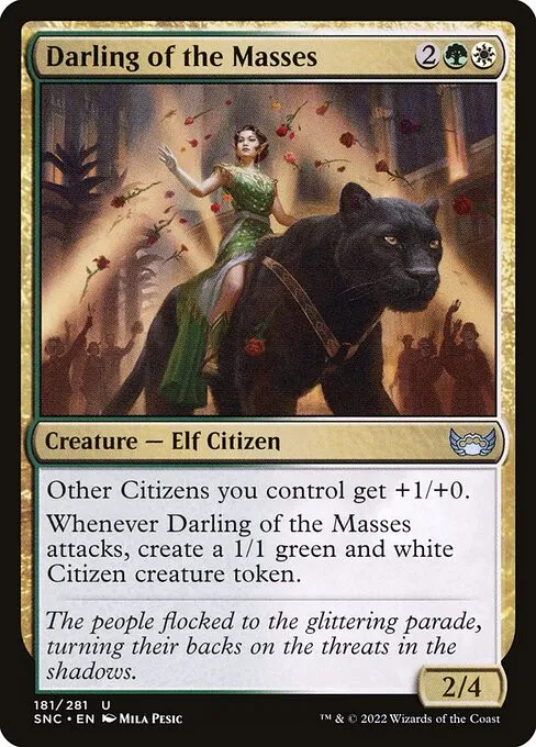 Darling of the Masses - Foil