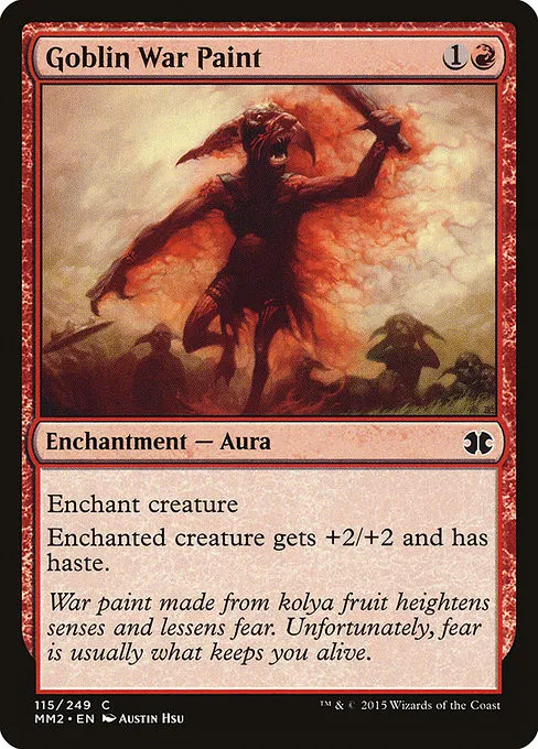 Goblin War Paint - Foil