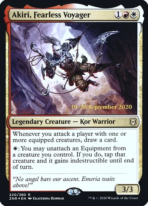 Akiri, Fearless Voyager - Foil