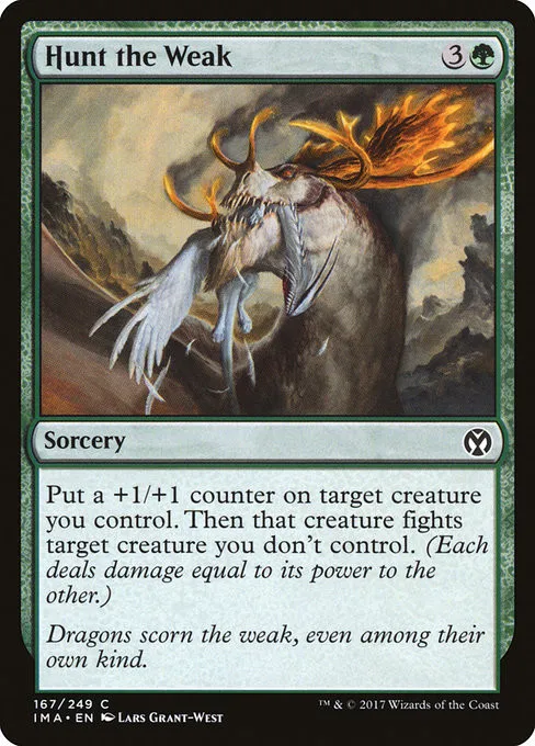Hunt the Weak - Foil