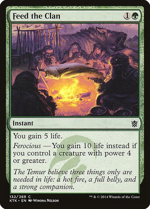 Feed the Clan - Foil