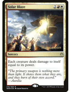 Solar Blaze - Foil