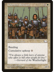 Volunteer Reserves