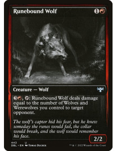 Runebound Wolf - Foil