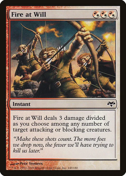 Fire at Will - Foil