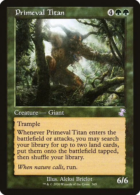 Primeval Titan - Foil