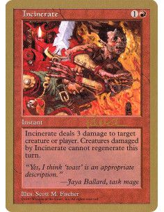 Incinerate