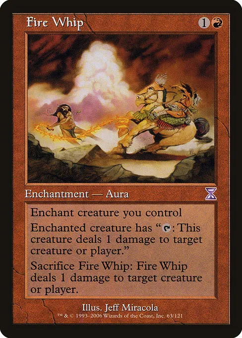 Fire Whip - Foil