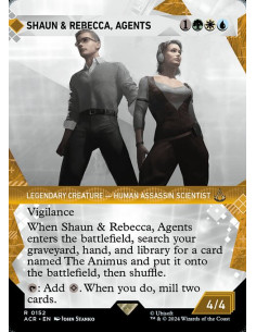 Shaun & Rebecca, Agents
