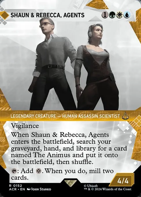 Shaun & Rebecca, Agents - Foil