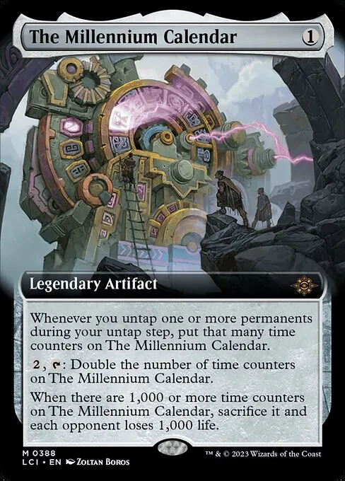 The Millennium Calendar - Foil