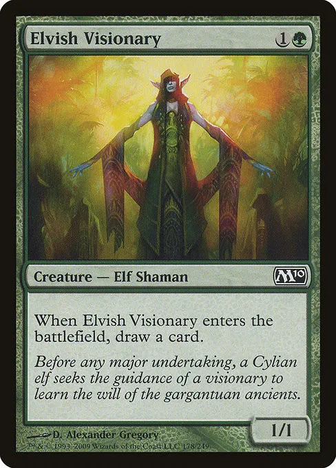 Elvish Visionary - Foil