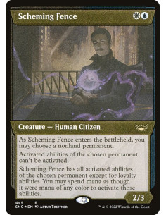 Scheming Fence - Foil