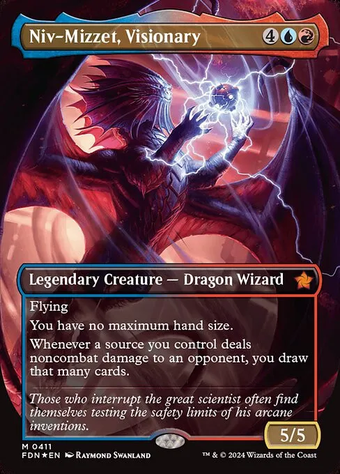 Niv-Mizzet, Visionary - Foil