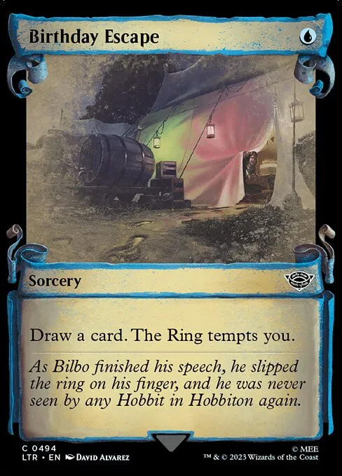 Birthday Escape - Foil